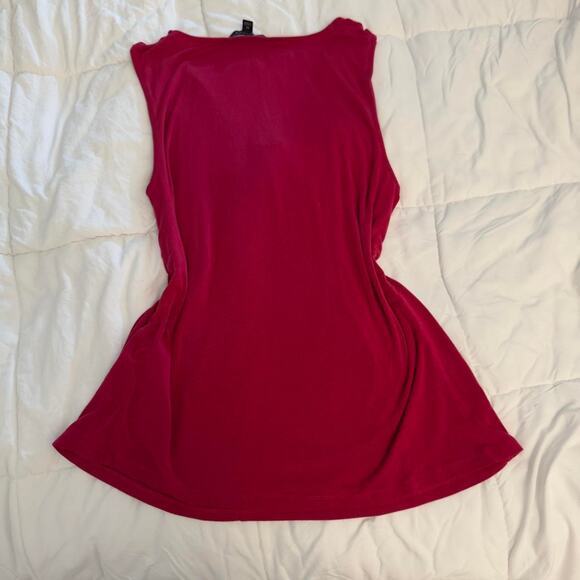 Pink ruched top - Picture 2 of 5